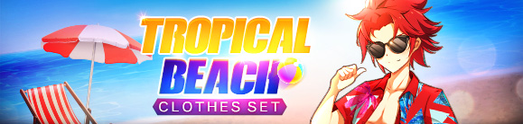 Tropical Beach Clothes Set