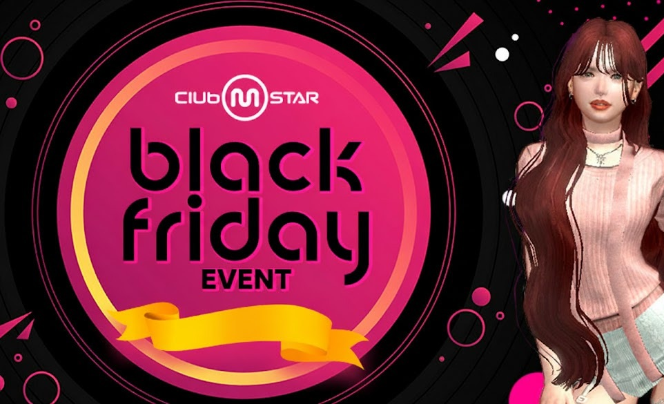 [Club M Star] VFUN Black Friday Accumulated Top-Up Bonus Event is Here!